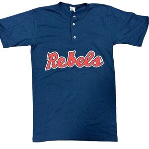 Ole Miss Rebels Henley tshirt
